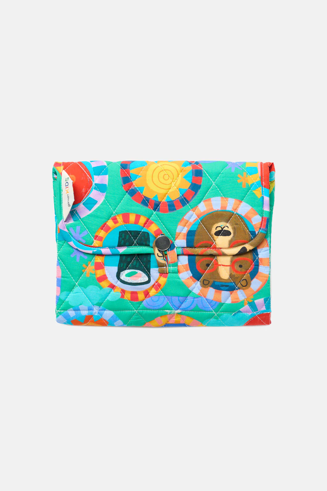 Animal Stamp Baby Change Mat