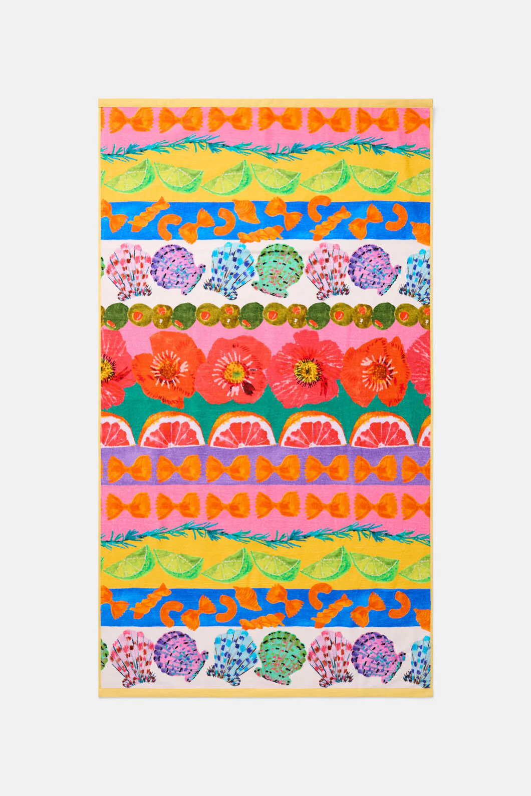 Antipasto Beach Towel