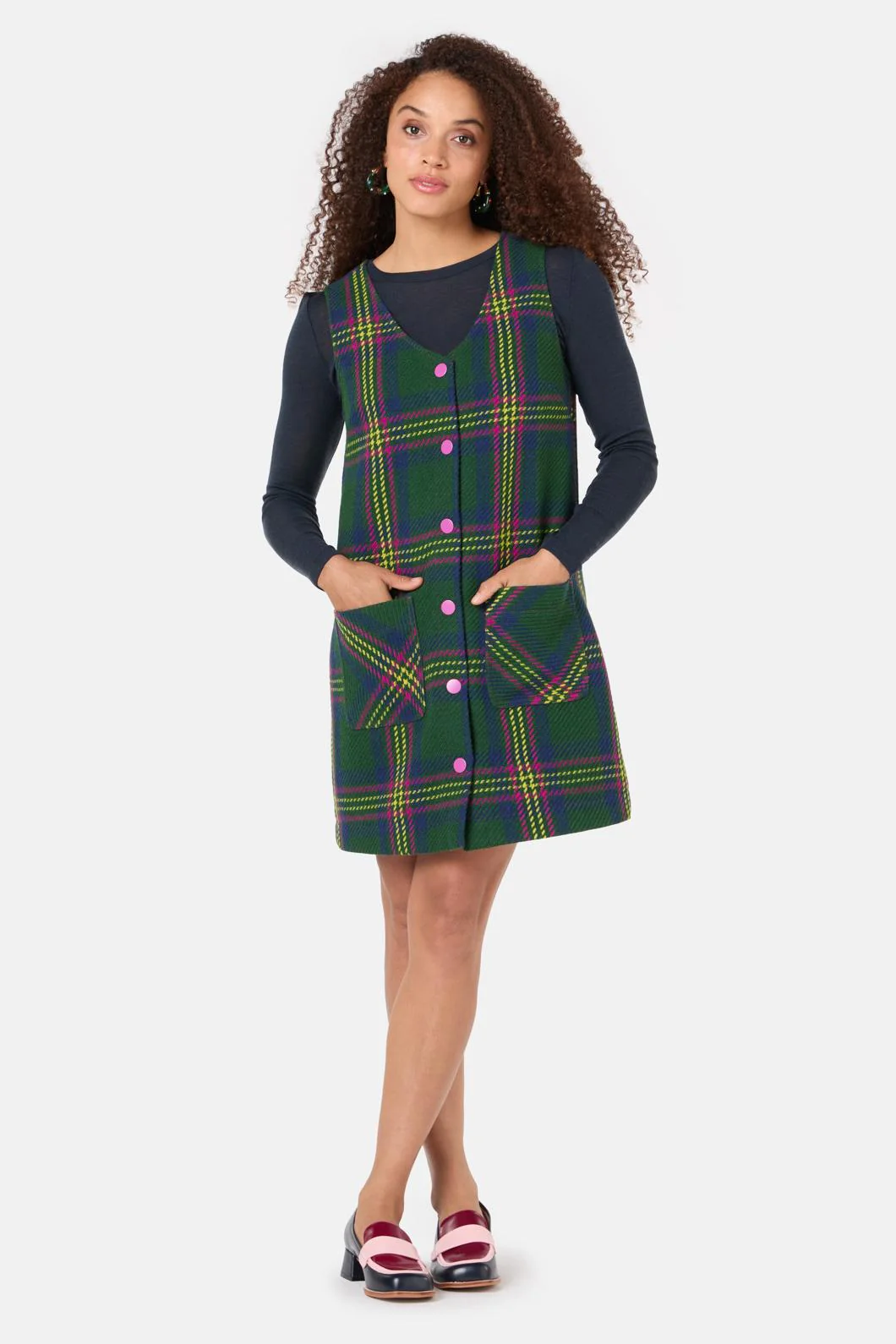Camden Pinafore Dress - Image 5