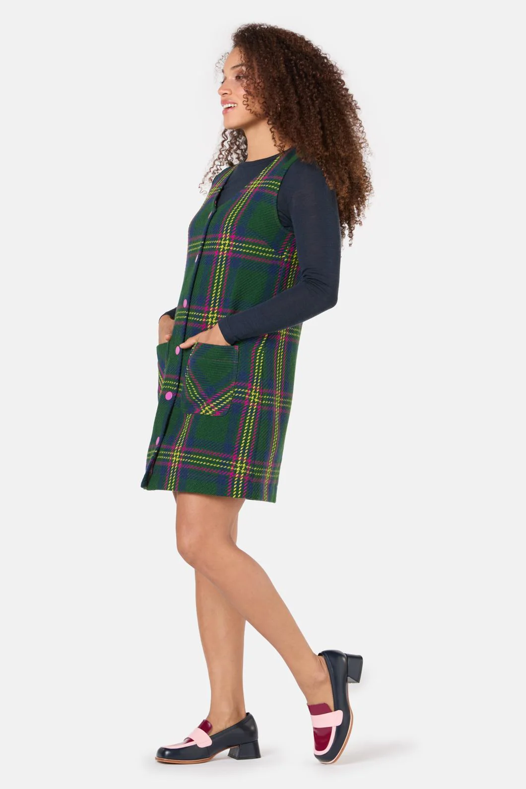 Camden Pinafore Dress - Image 6