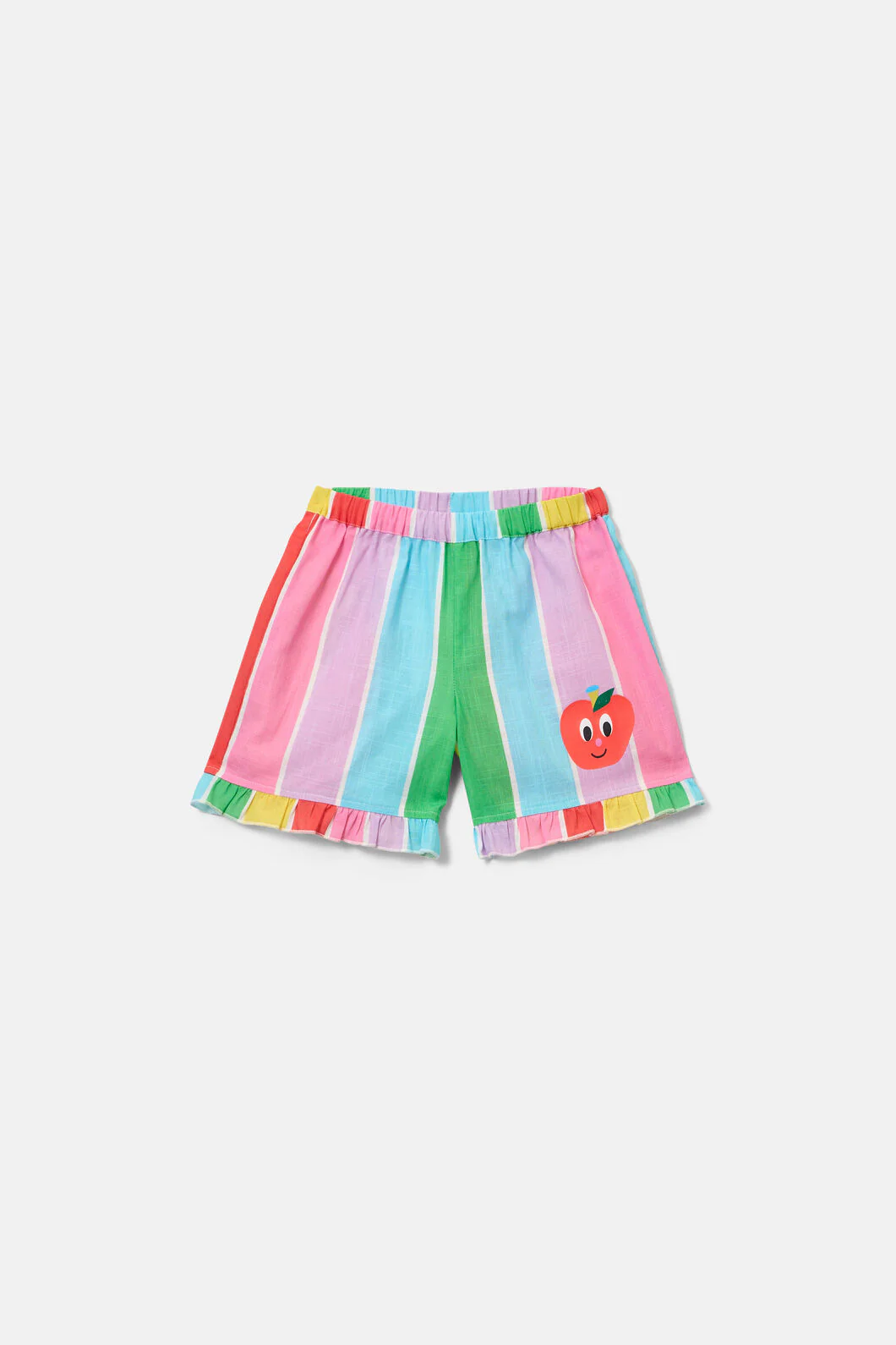 Candy Stripe Kids Frill Shorts - Image 2