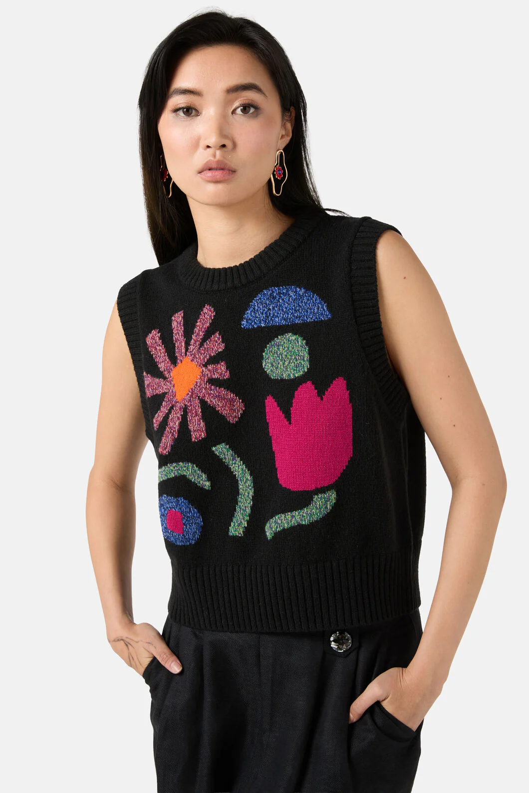 Crafternoon Knit Vest - Image 3