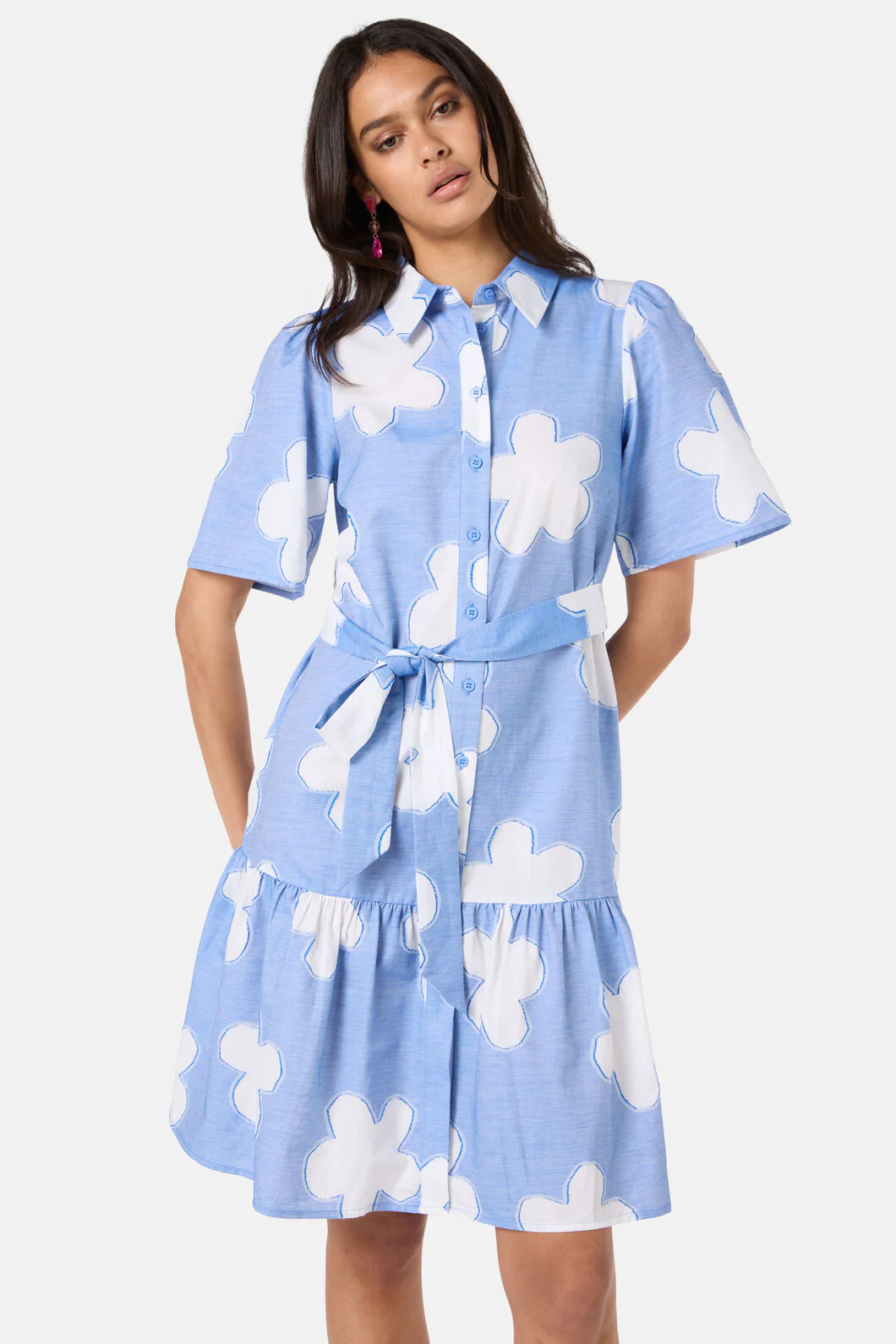 Cut Daisies Shirt Dress - Image 2