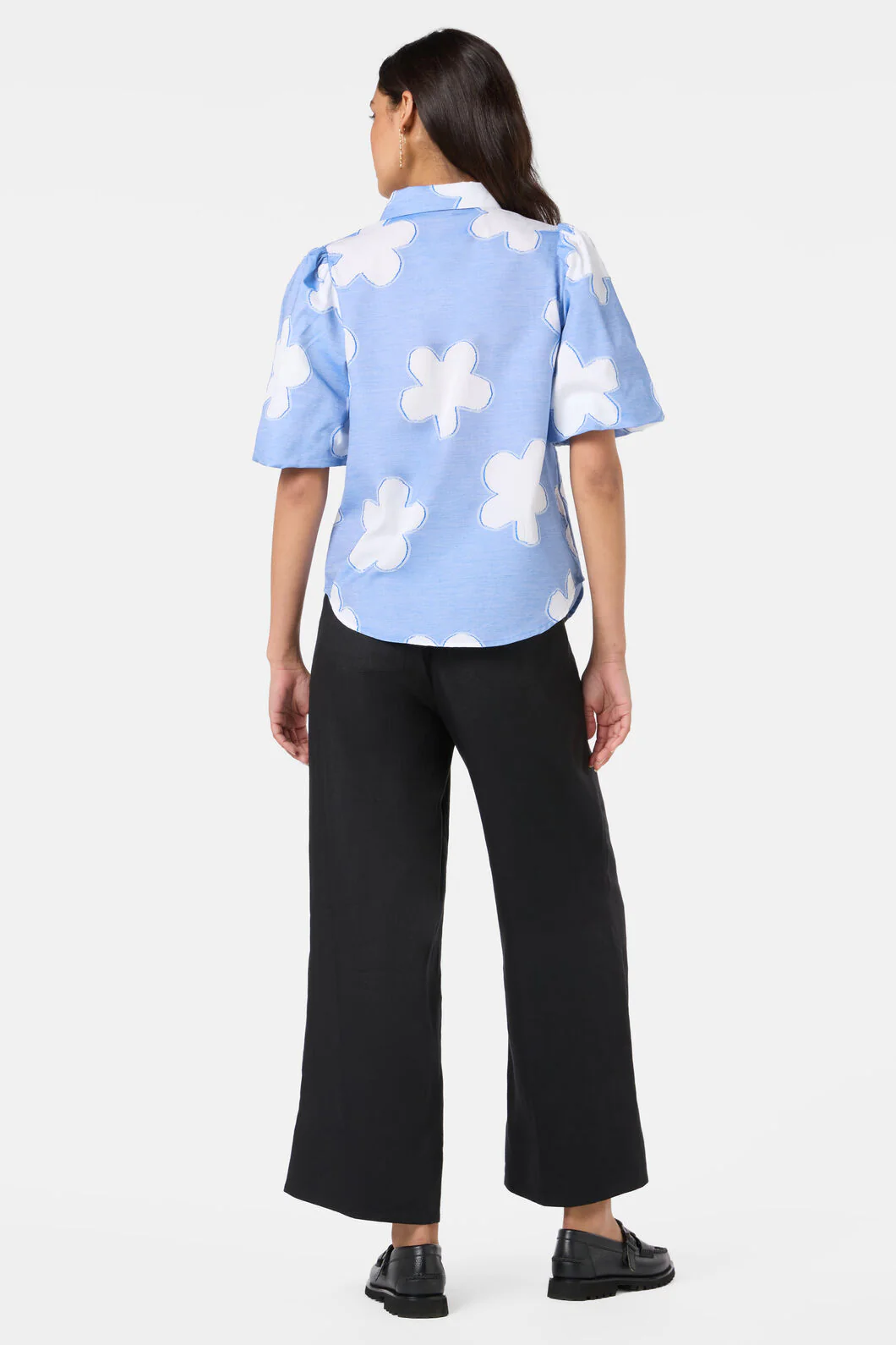 Cut Daisies Cotton Shirt - Image 4
