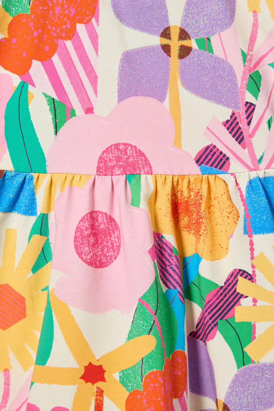 Cut Paste Floral Baby Dress - Image 2