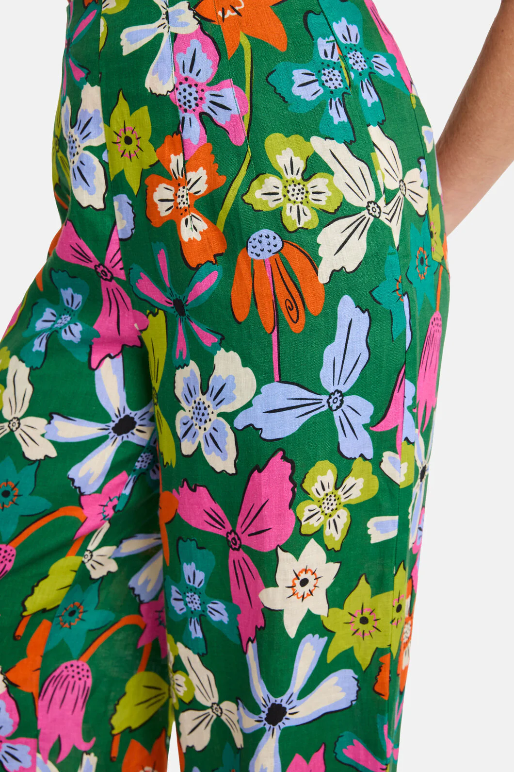 Daisy Chain Print Pant - Image 4