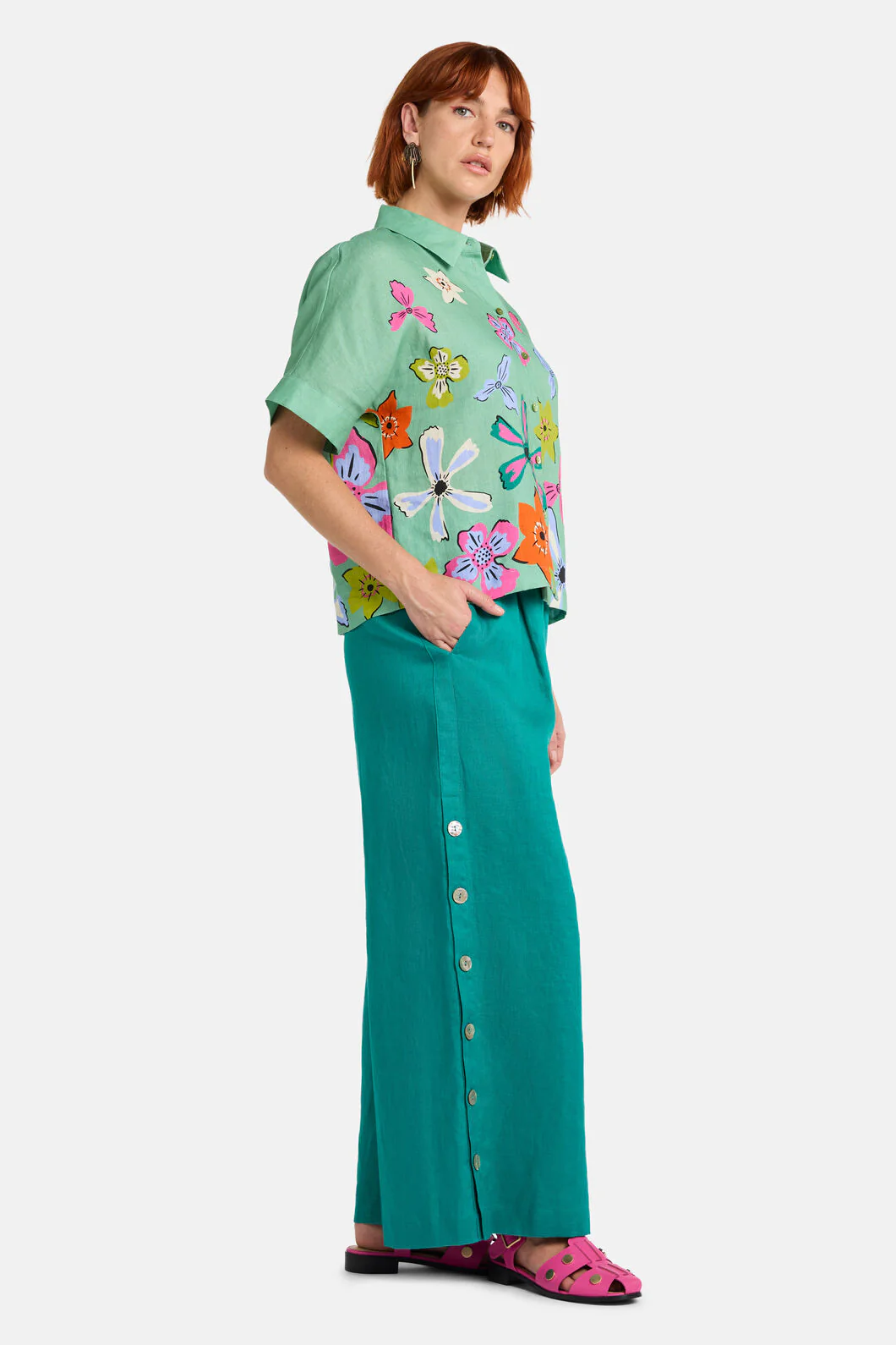 Daisy Chain Print Shirt - Image 3