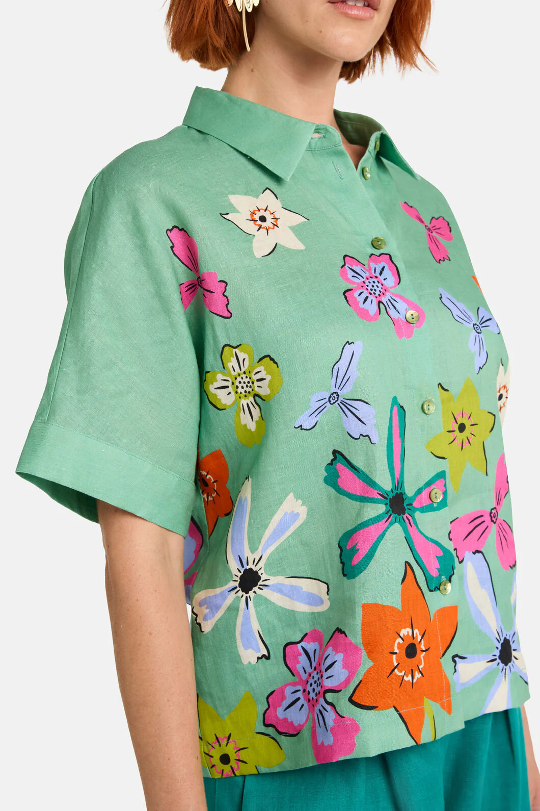 Daisy Chain Print Shirt - Image 5