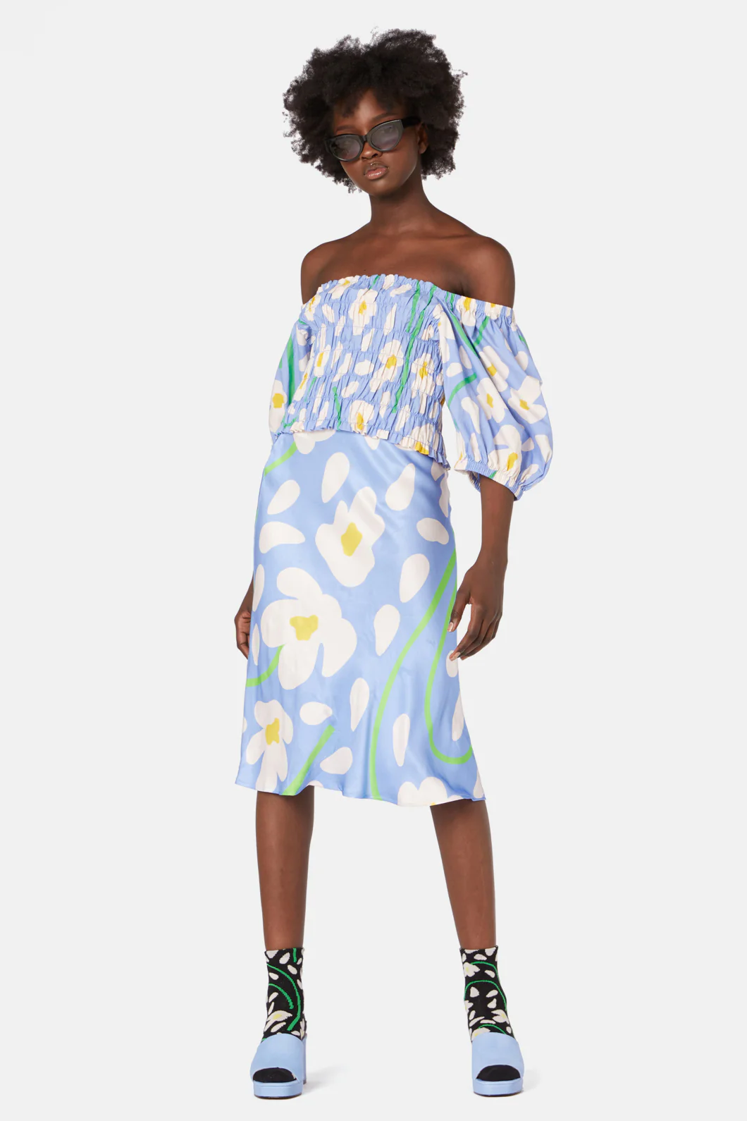 Day Flowers Crop Top
