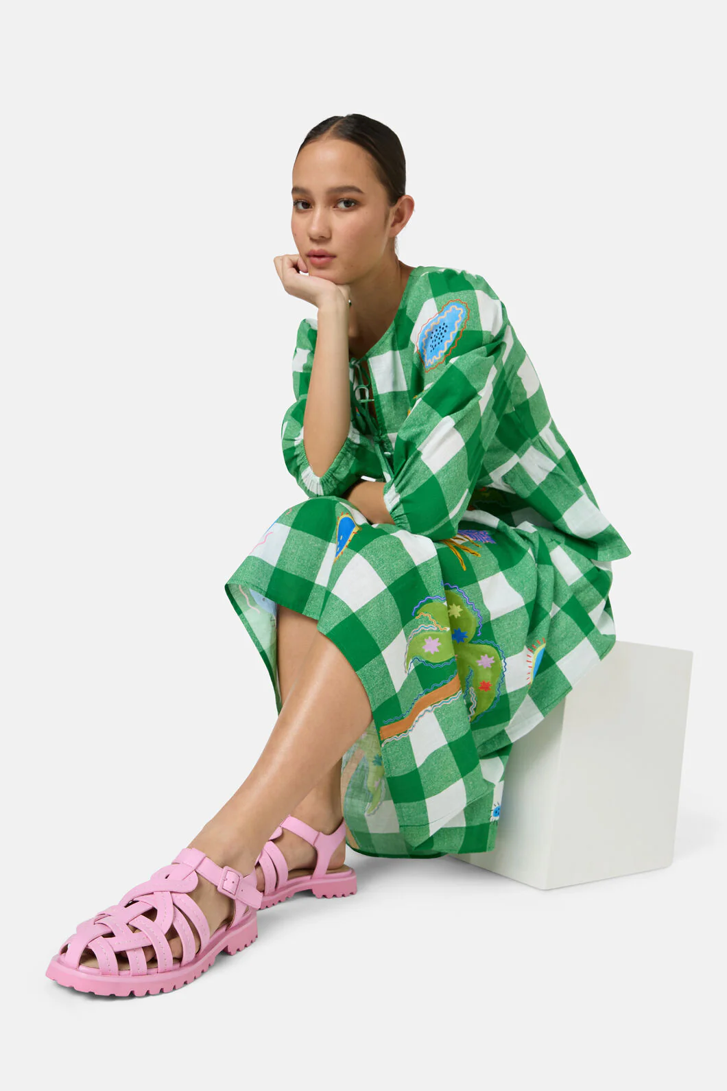 Entwine Sandal - Pink - Image 2