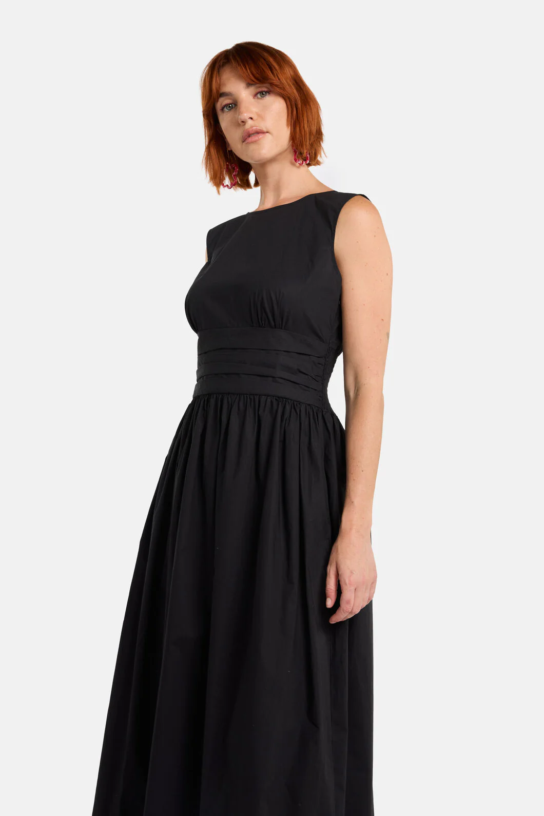 Felicia Organic Cotton Midi Dress - Image 2