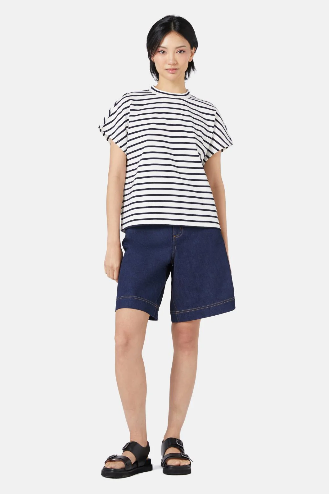Fernanda Stripe Tee - Image 2