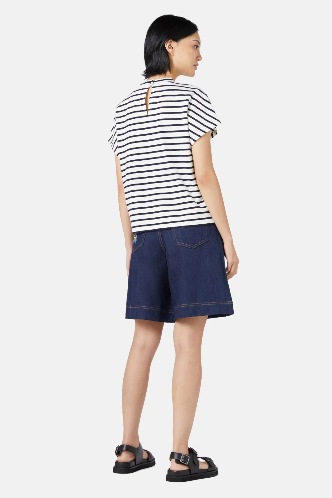 Fernanda Stripe Tee - Image 4