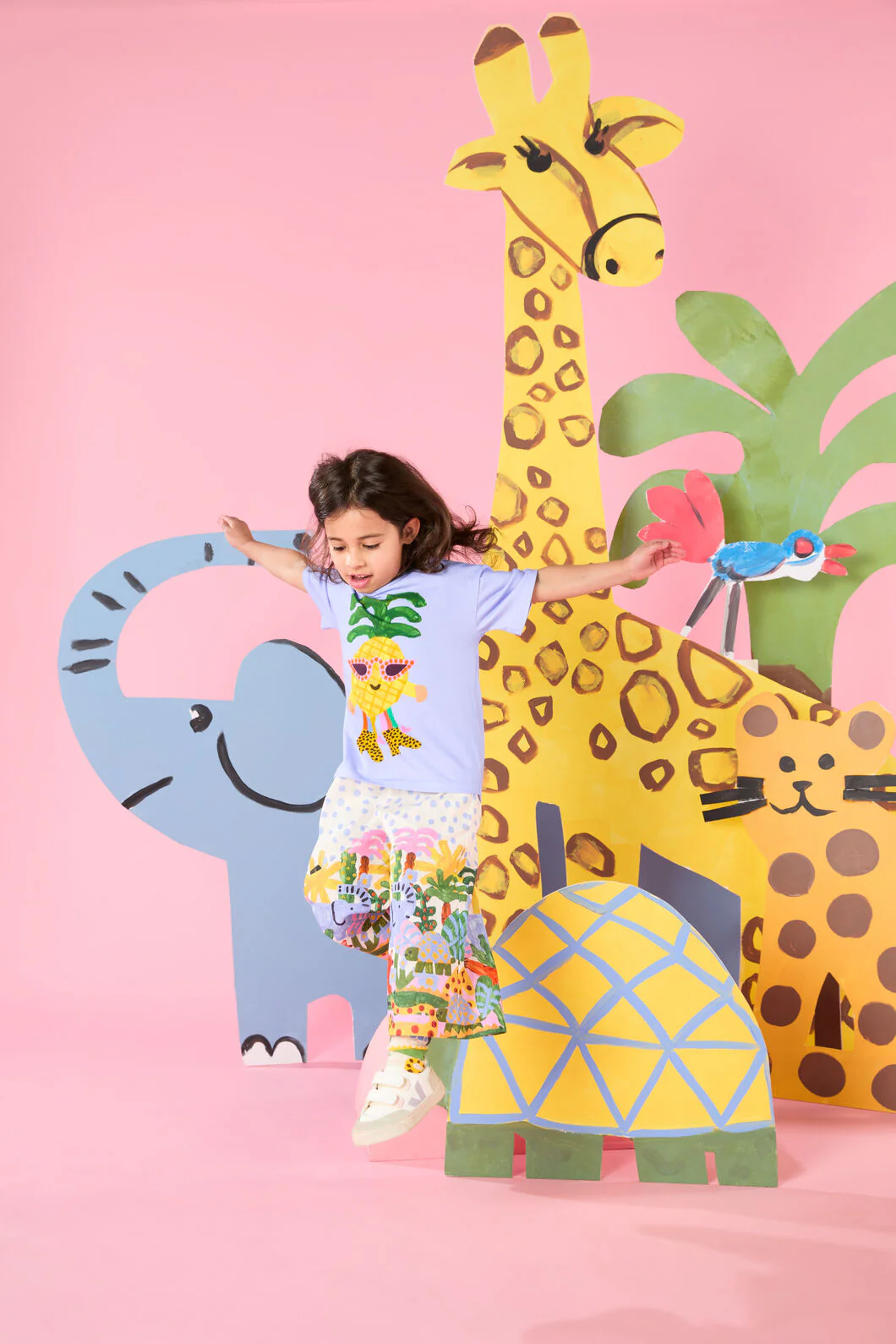 Forest Kids Border Pant