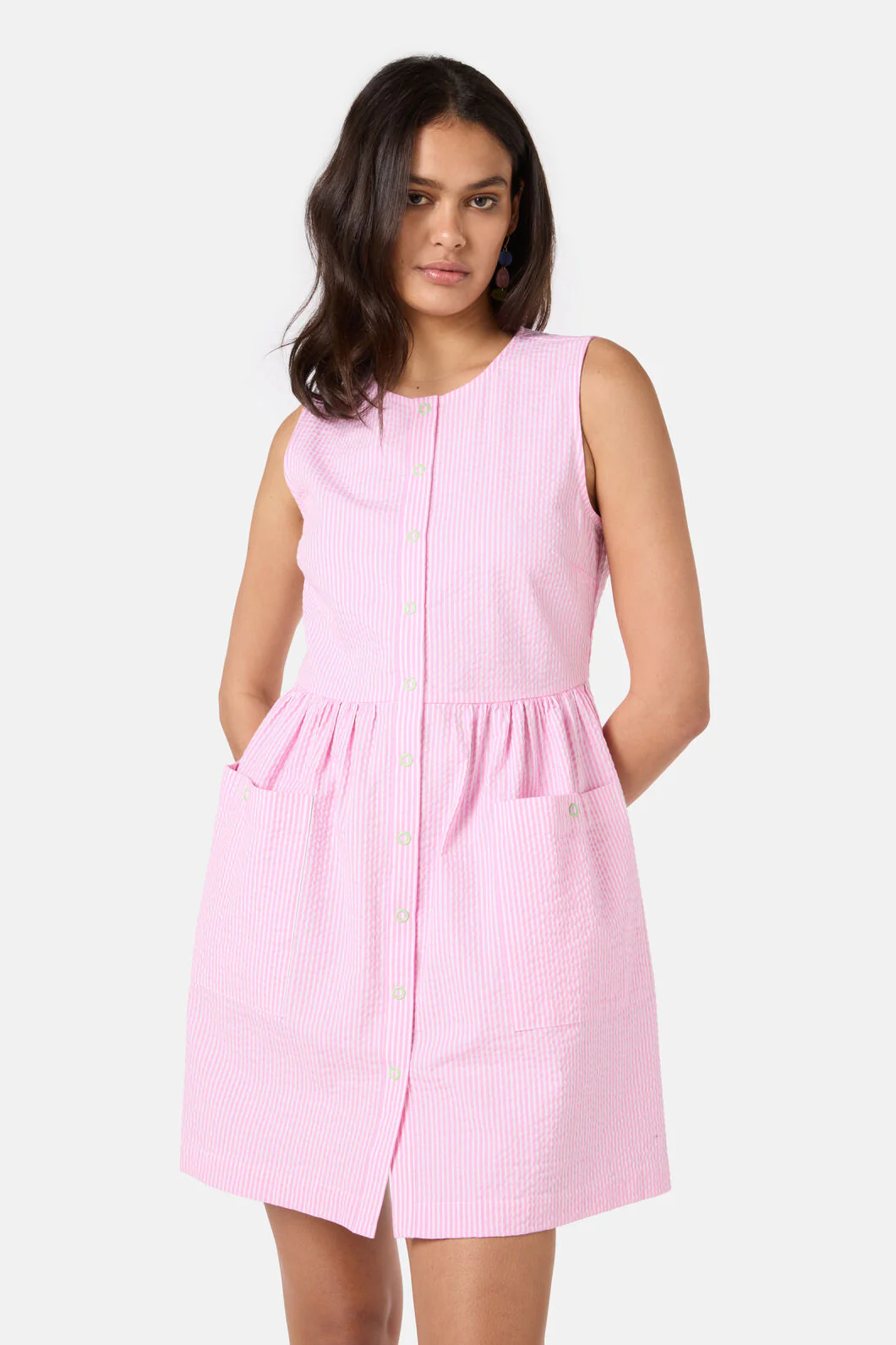 Fortunata Striped Dress - Image 2