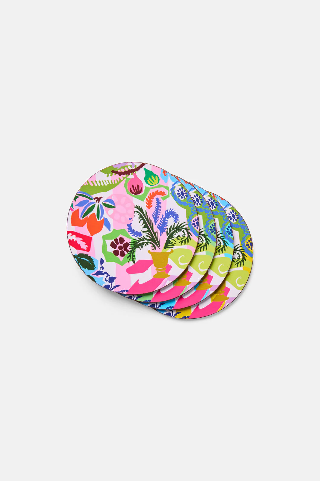 Garden Fiesta Coaster Set 4