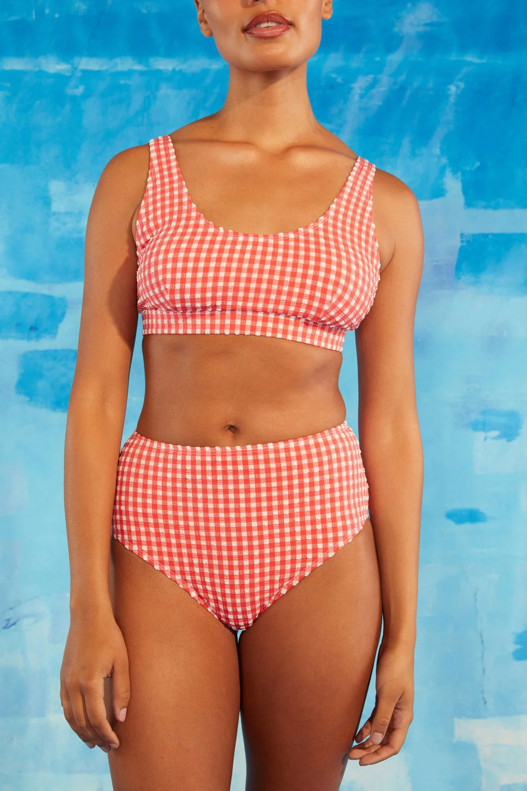 Gingham Bikini Bottom - Image 10
