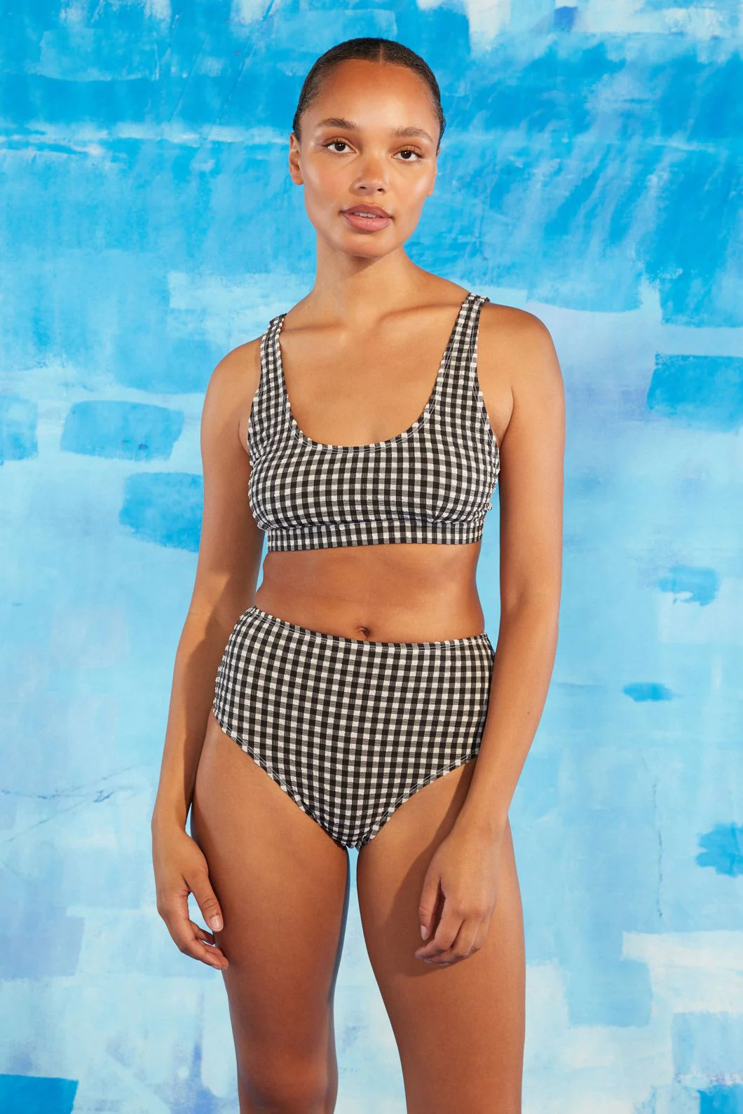 Gingham Bikini Bottom - Image 4