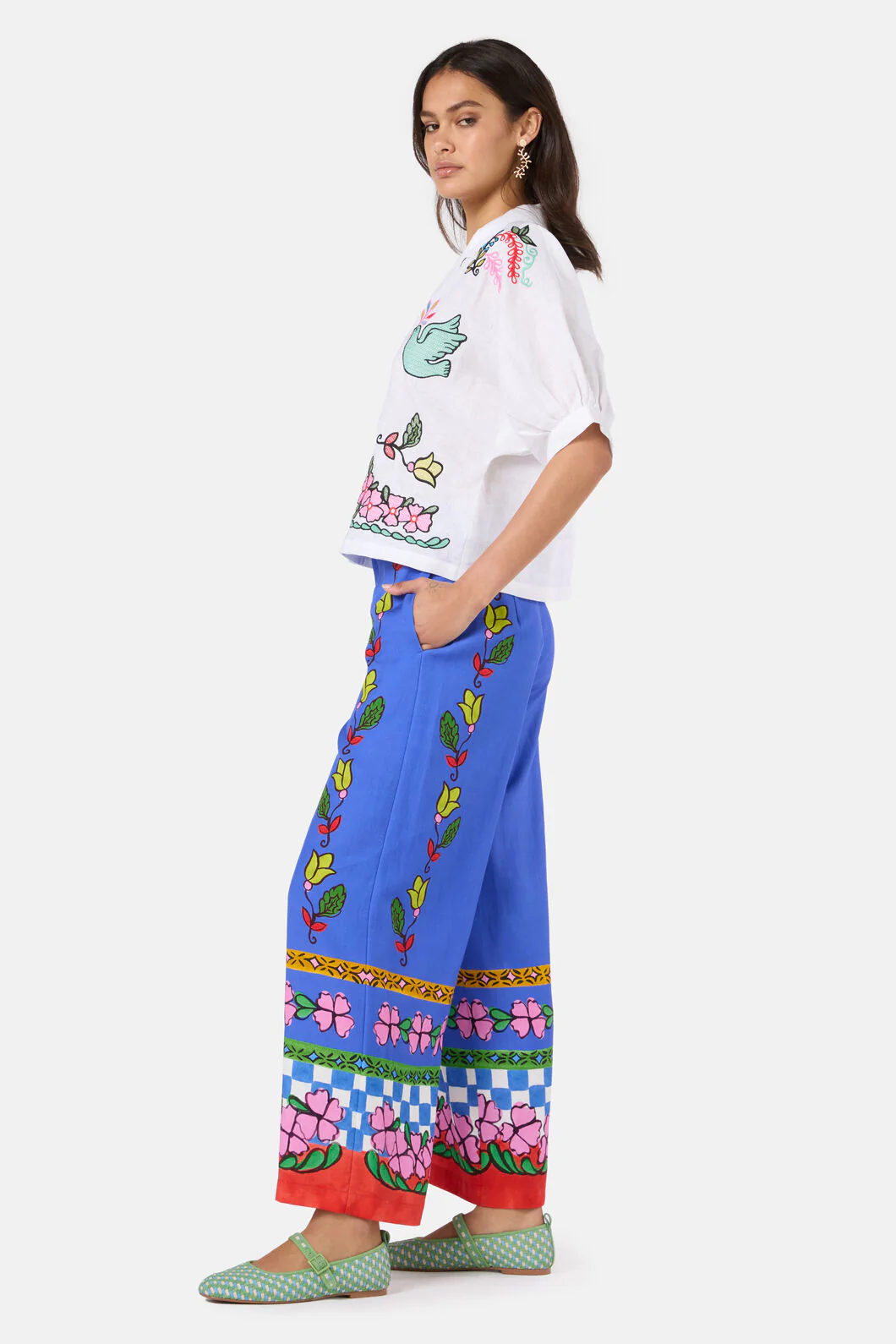 Fortune Embroidered Shirt - Image 3