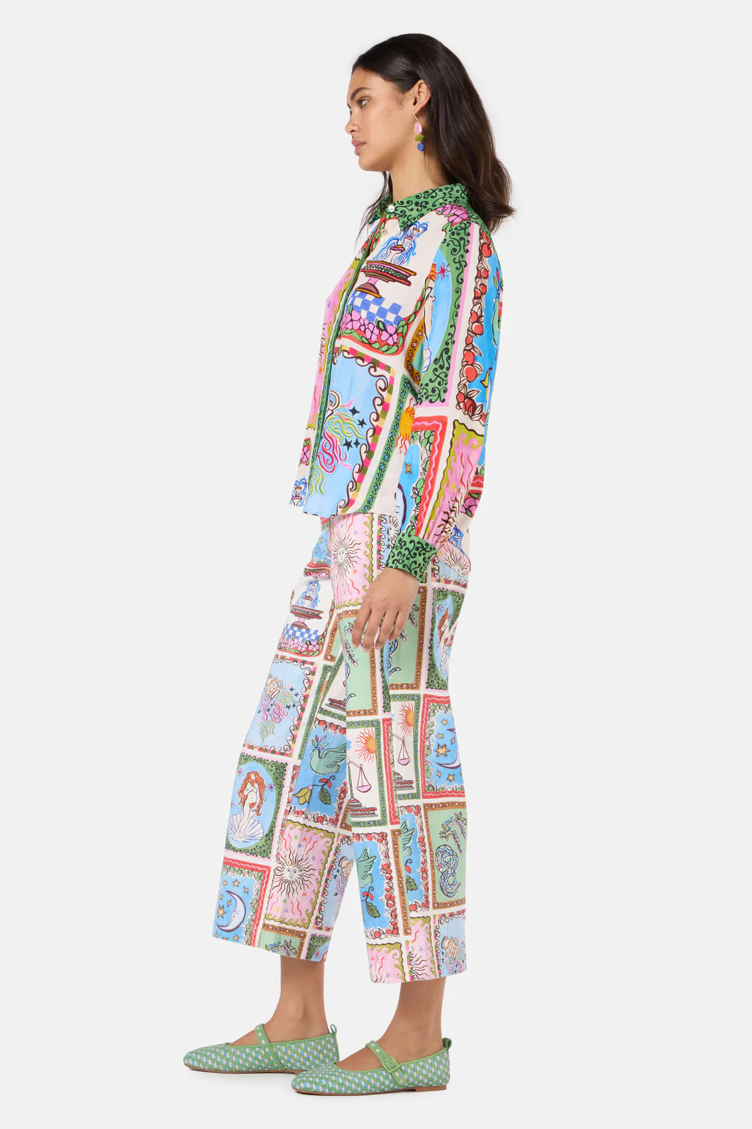 Good Fortune Print Shirt - Image 7