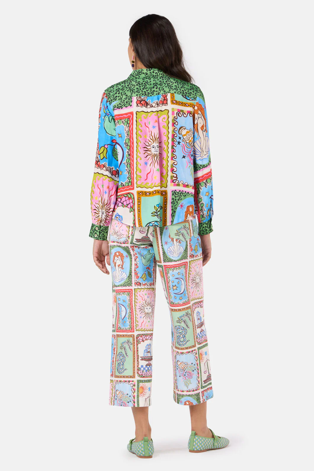Good Fortune Print Shirt - Image 8