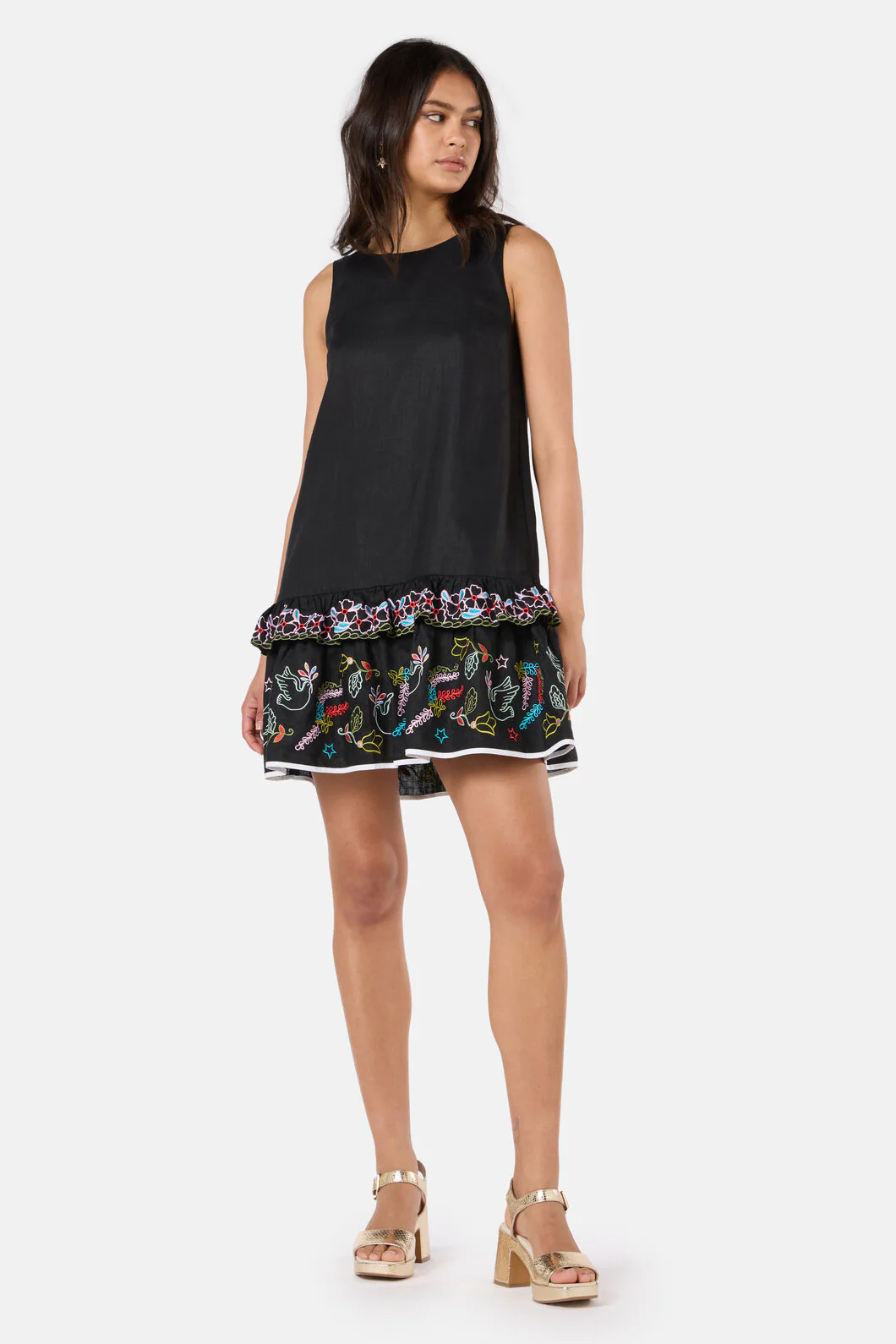 Fortune Embroidered Dress