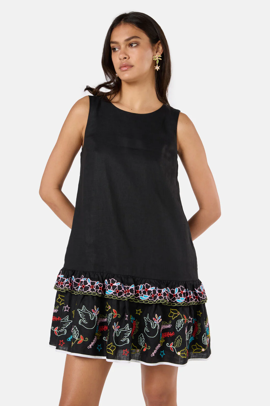 Fortune Embroidered Dress - Image 3