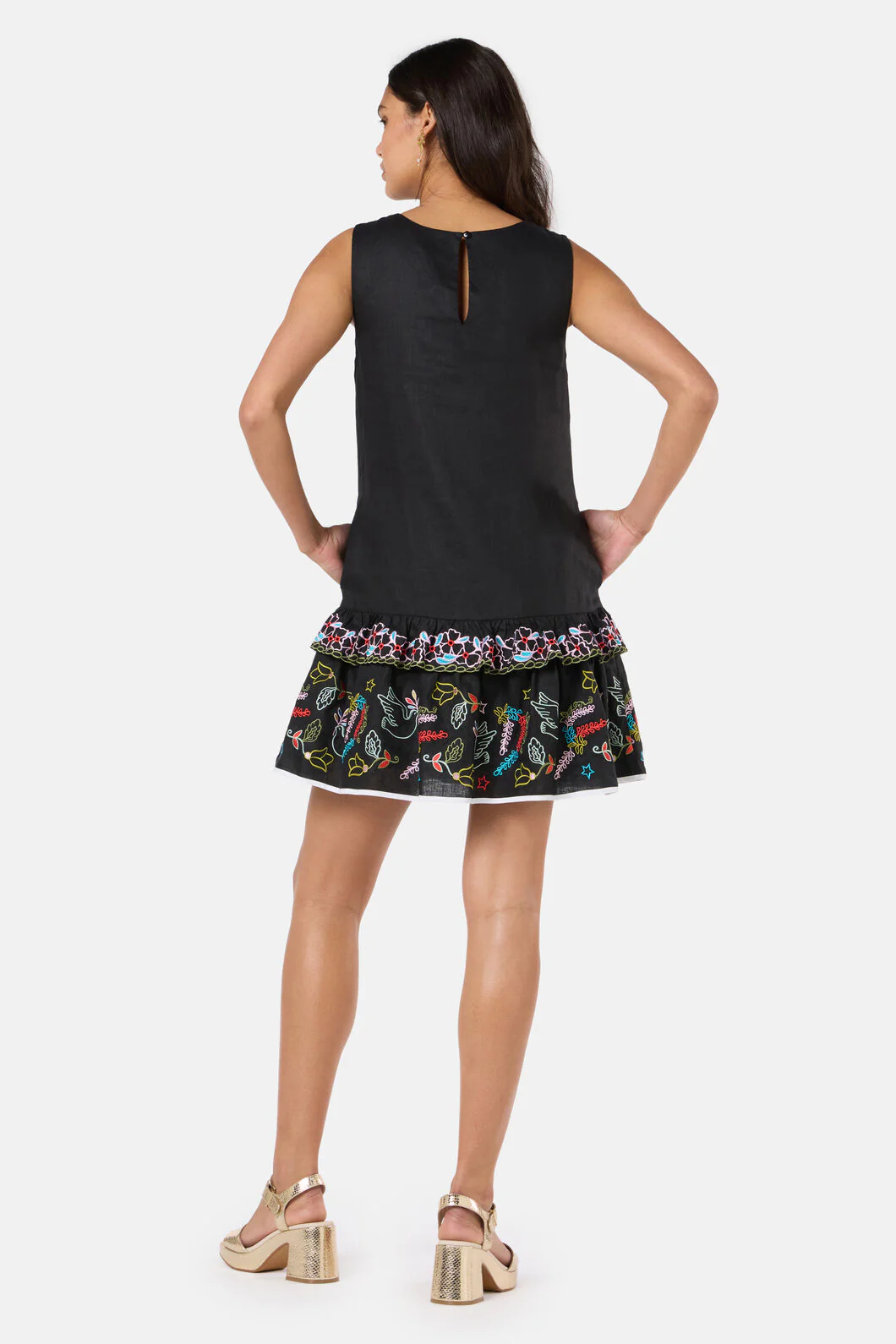 Fortune Embroidered Dress - Image 5