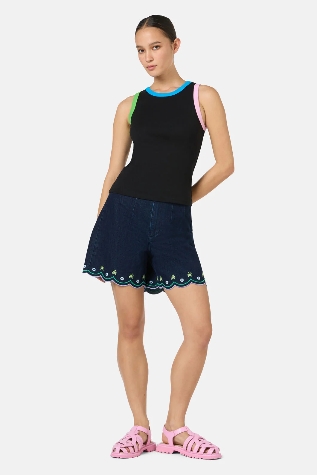Greta Denim Short