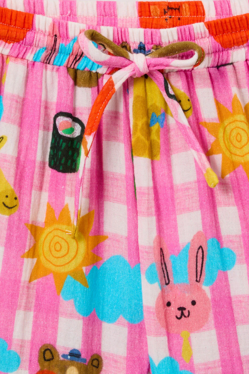 Happy Guys Gingham Kids Pyjamas - Image 6