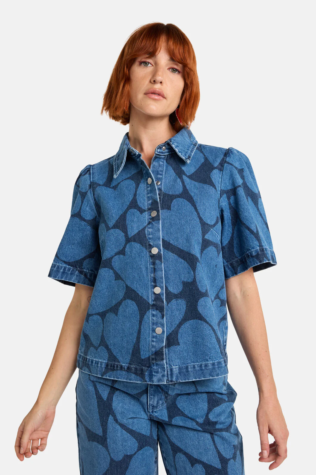 Heartbeat Denim Shirt