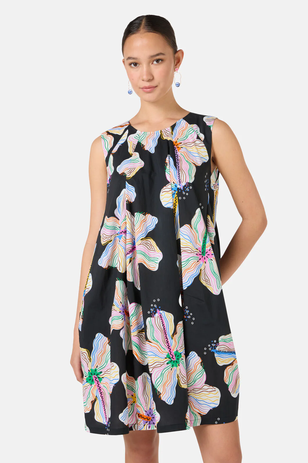 Hibiscus Bubble Dress