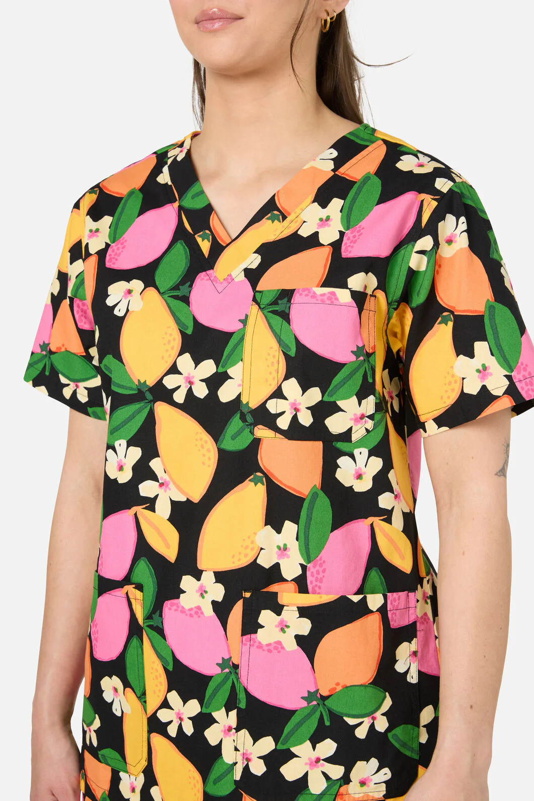Lemons Scrub Set - Image 5