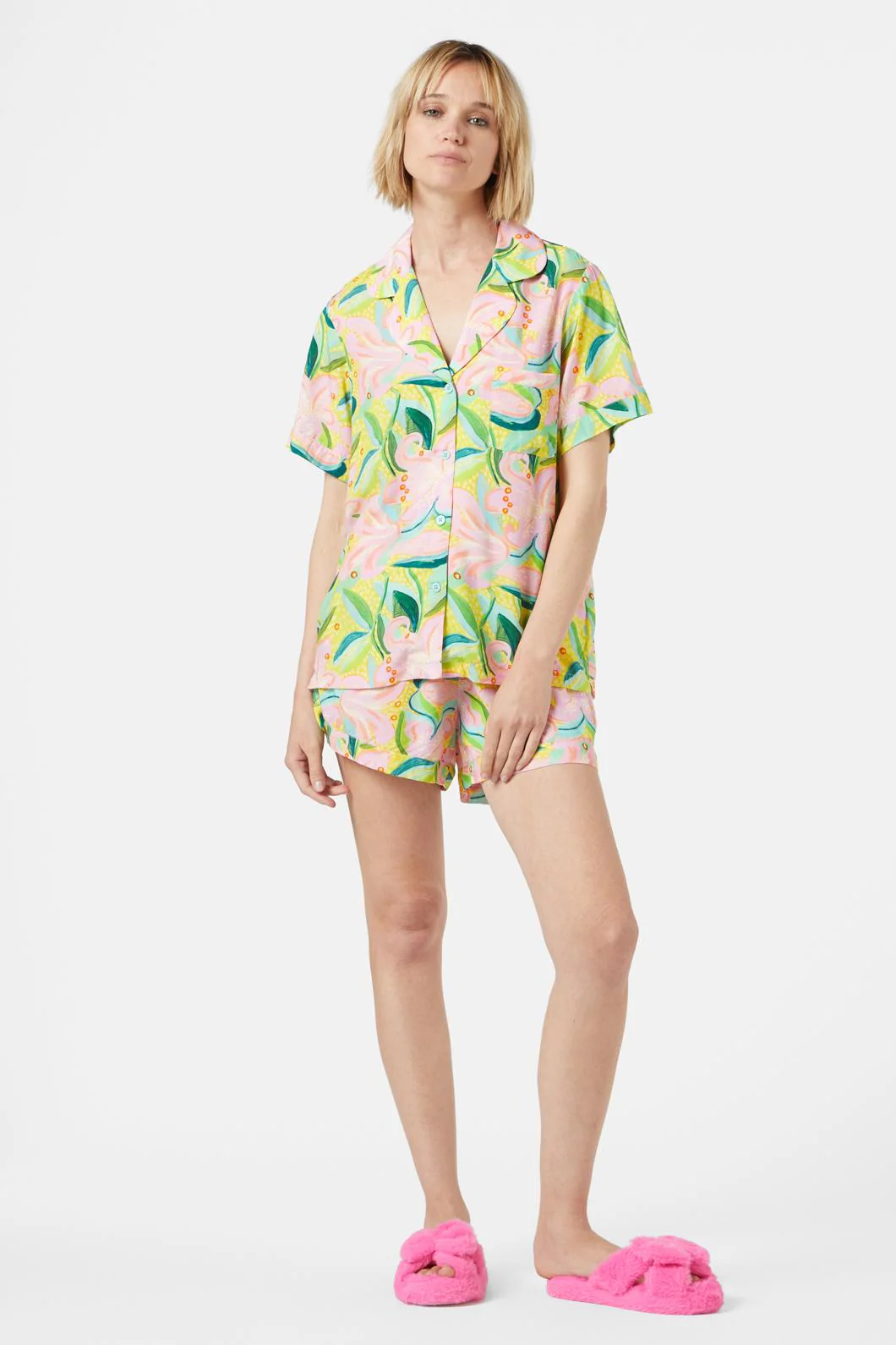 Lillies Short PJ Set - Image 2