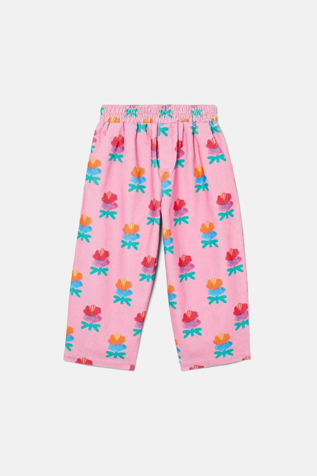 Lotus Flower Kids Cord Pants - Image 4