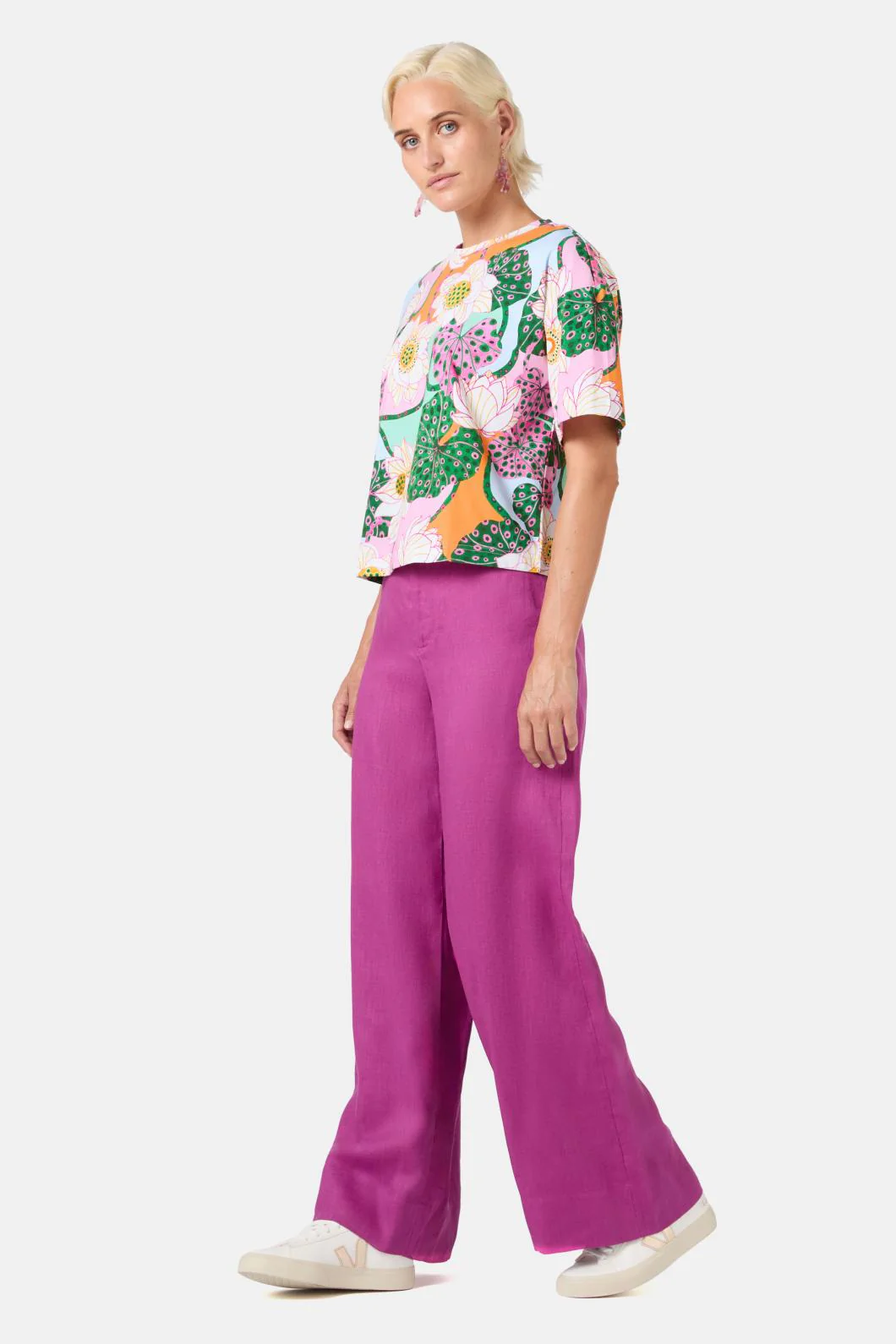 Lotus Leopard Tee - Image 3