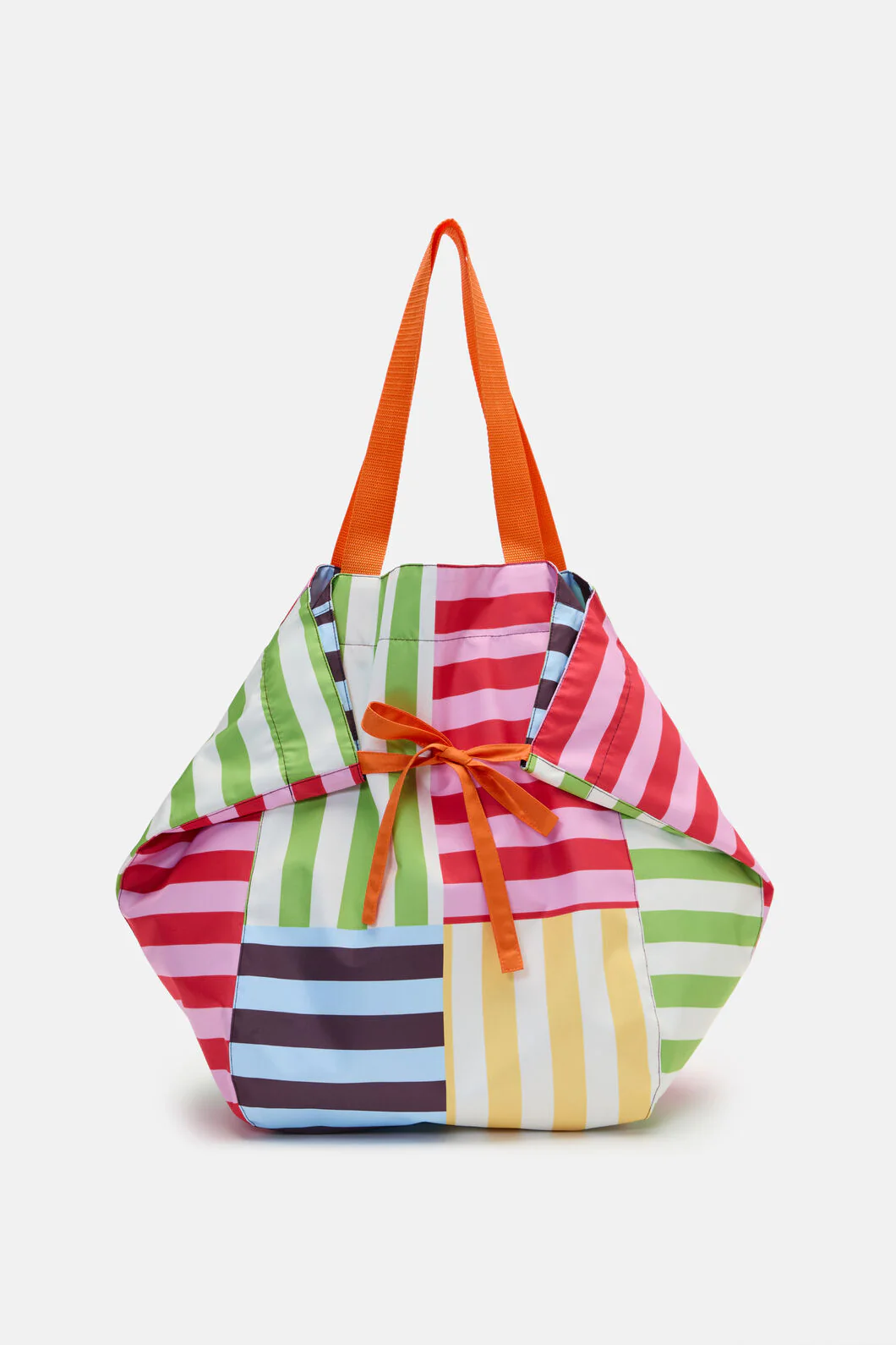 Luna Stripe Soft Fold Tote - Image 2
