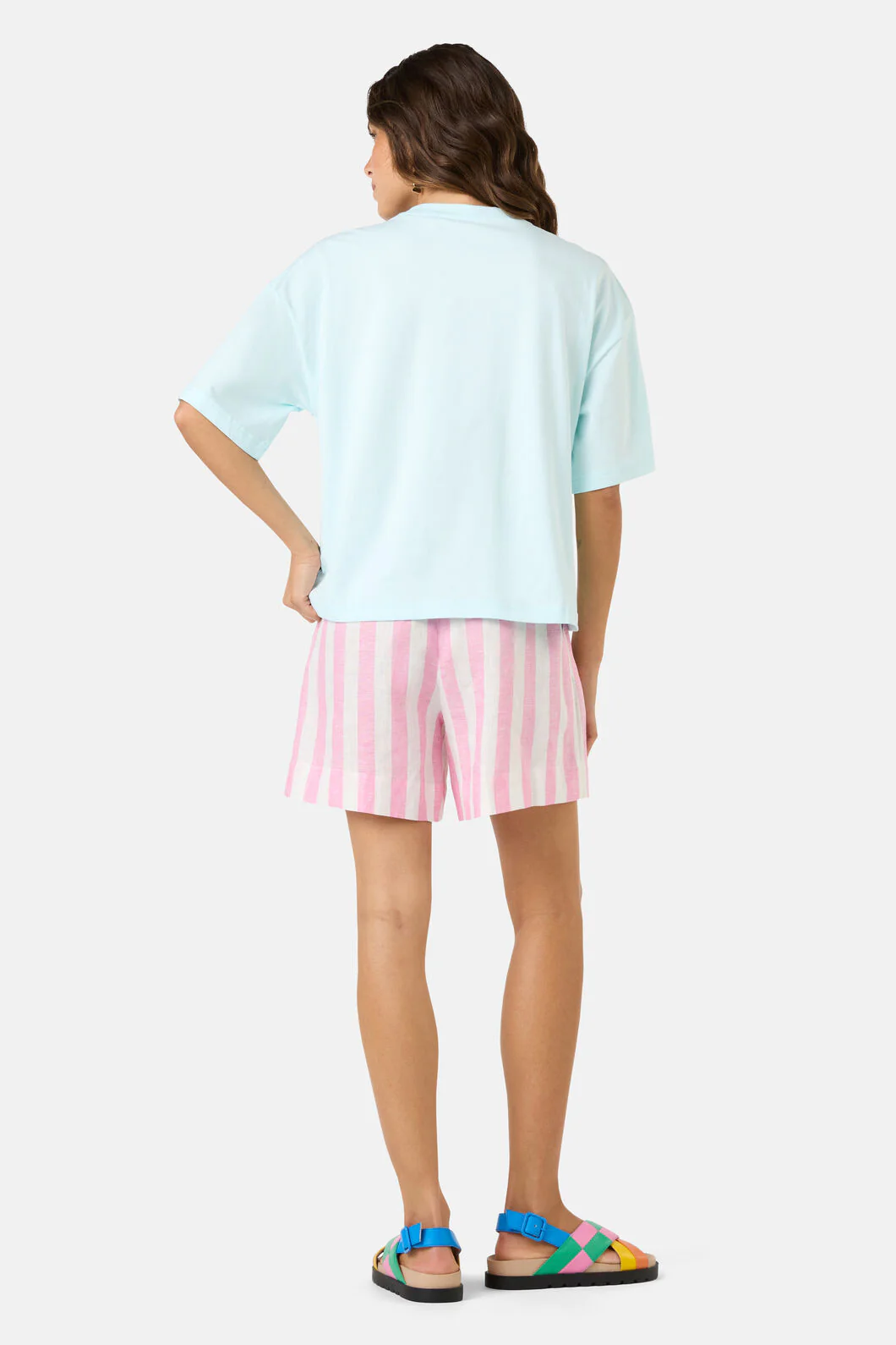 Mermaid Beaded Placement Relaxed Tee - Image 5