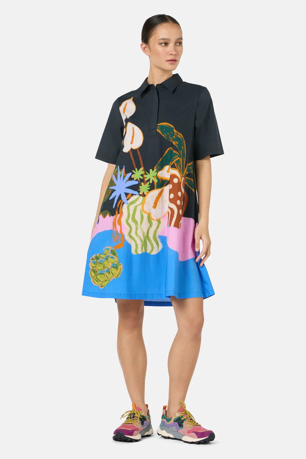 Natural Form Shirt Dress - Image 2