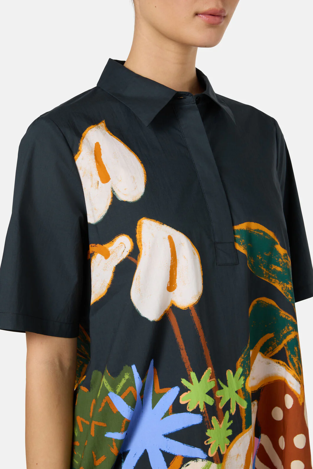 Natural Form Shirt Dress - Image 5
