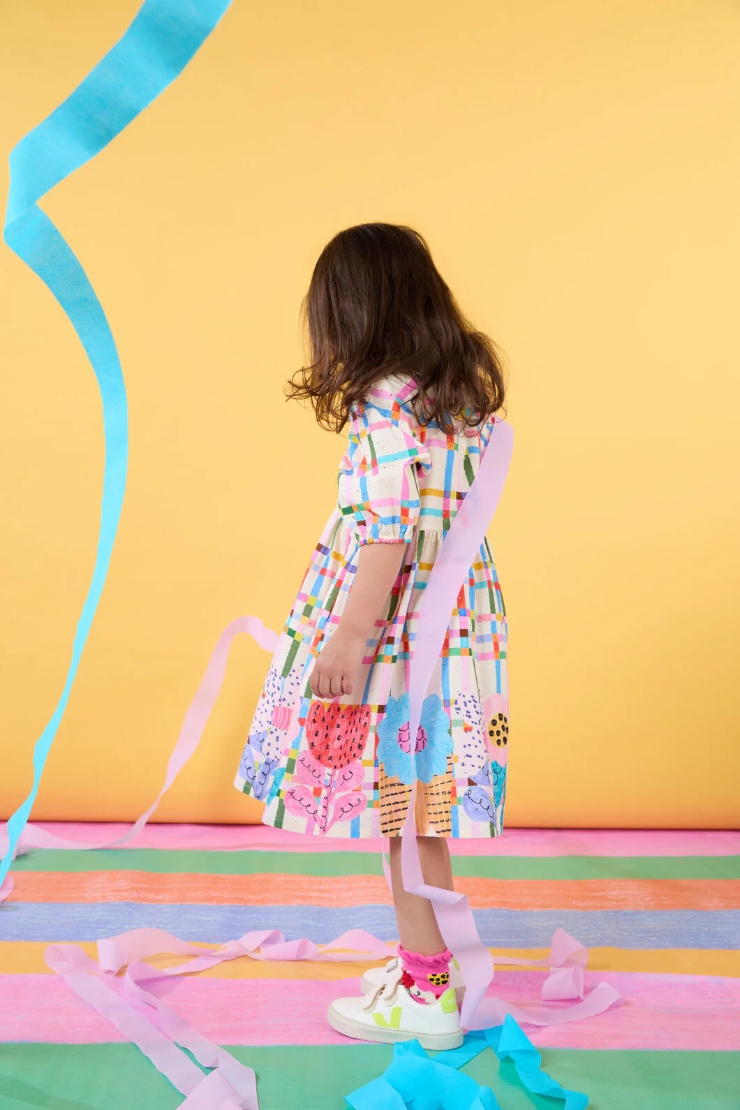 Oopsie Border Kids Dress - Image 2