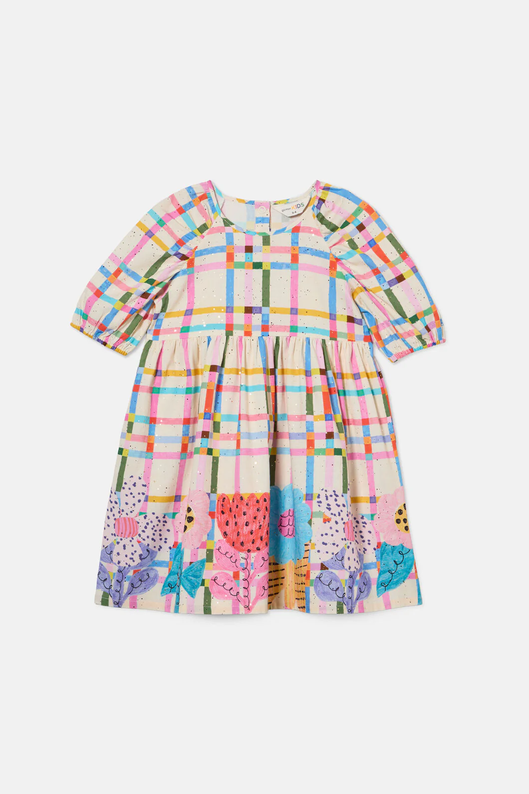 Oopsie Border Kids Dress - Image 4