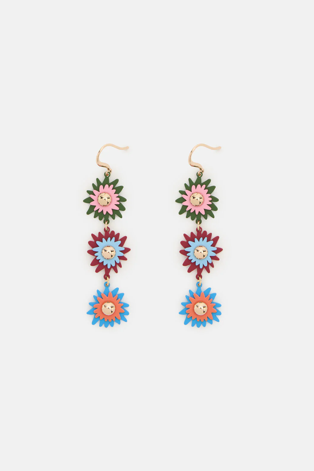 Parade Flower Drop Earring