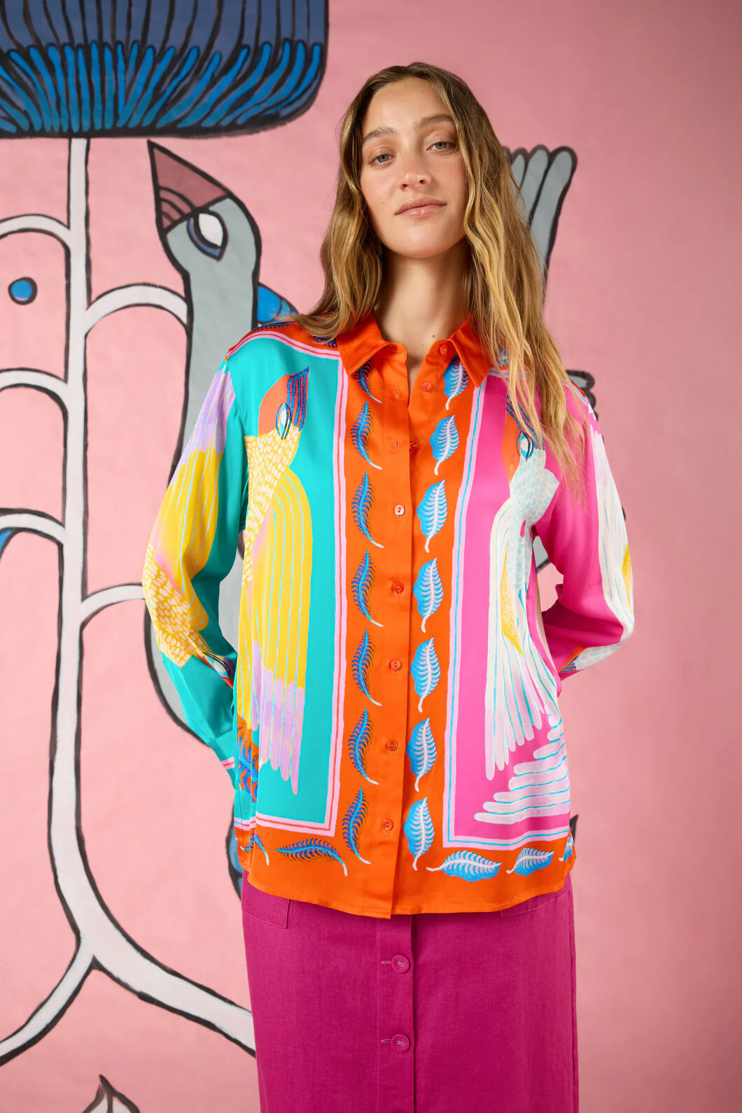 Past Lover Print Shirt