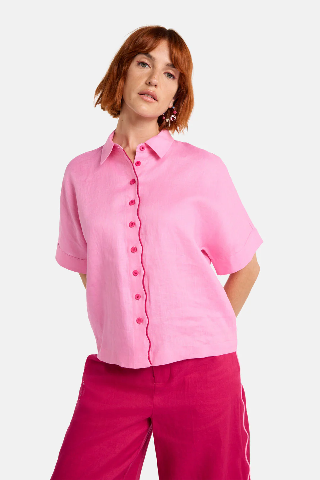 Path Your Way Linen Shirt