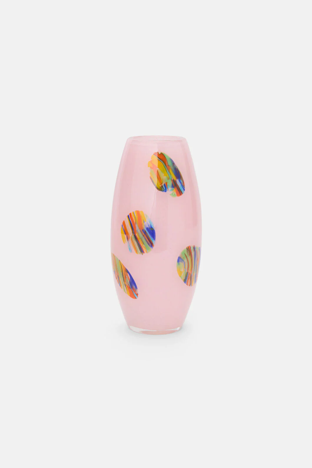 Pink Spotted Vase Large