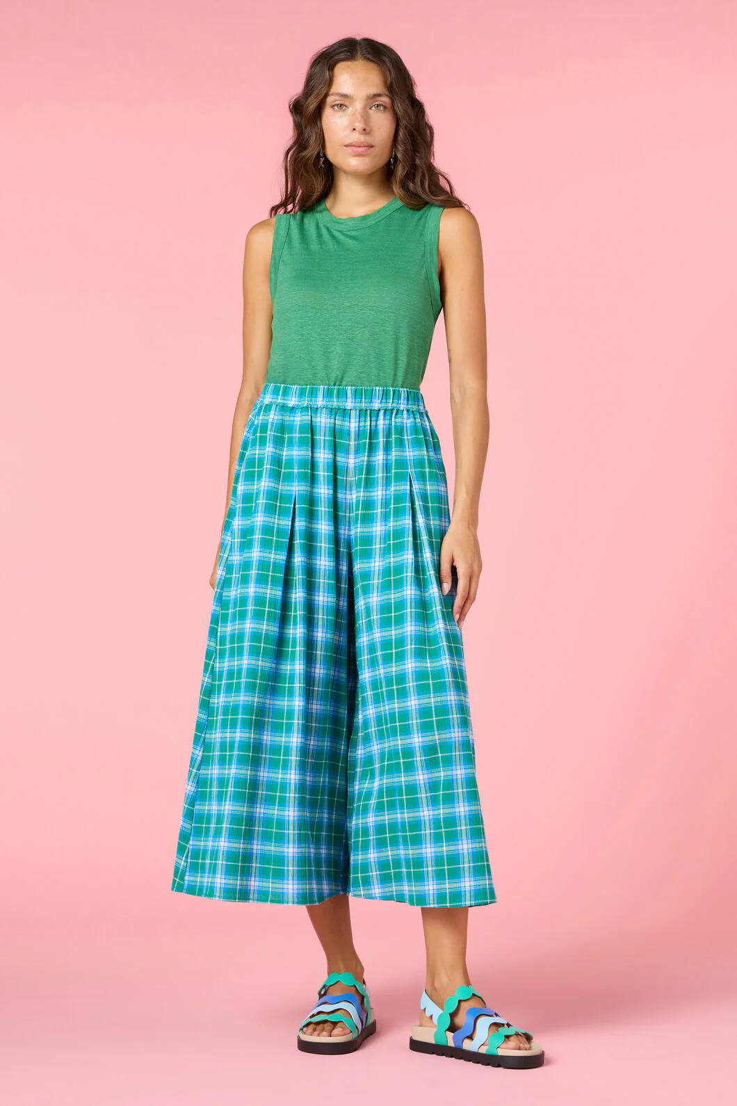 Plaid Play Check Skort