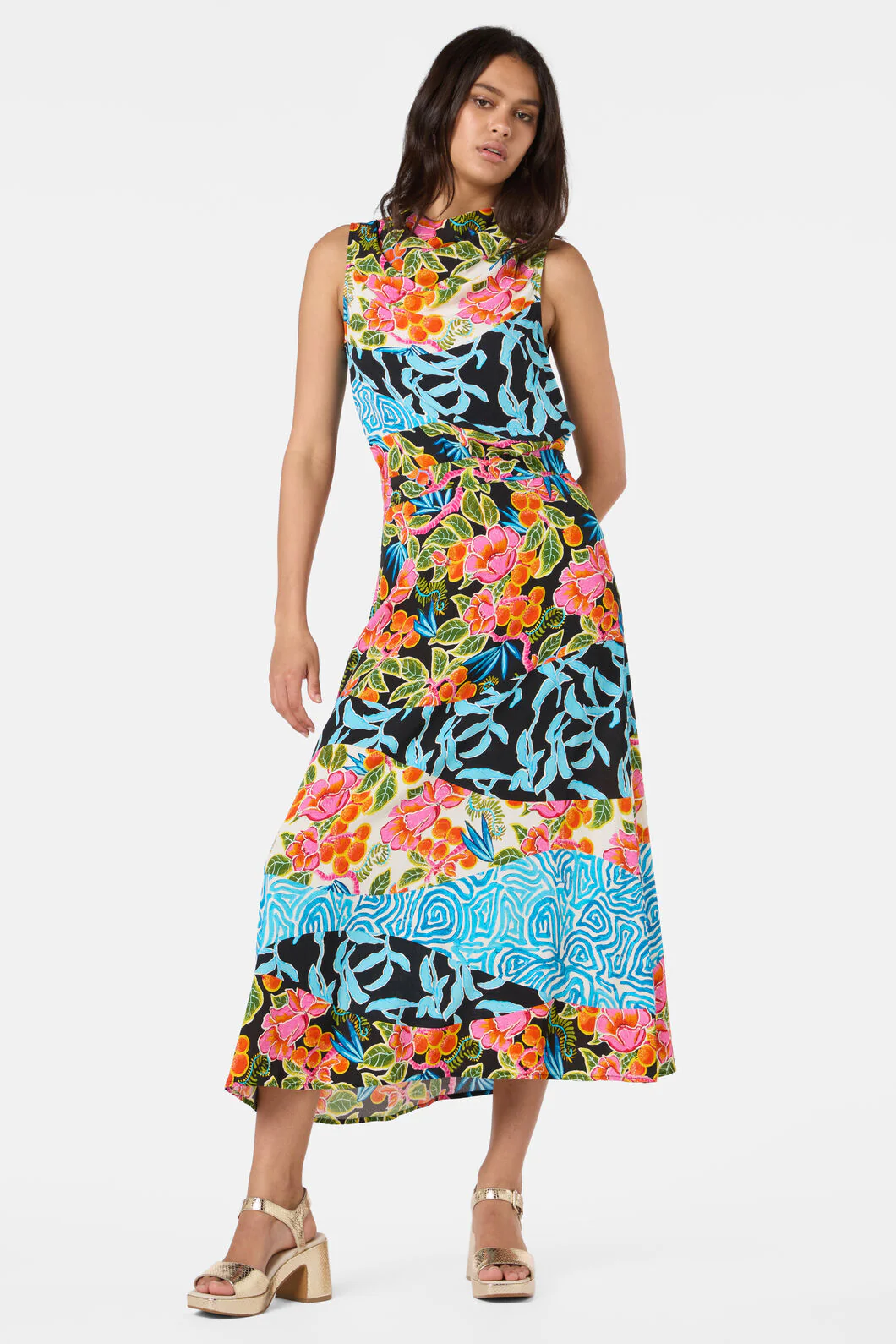Plum Harvest Print Skirt - Image 2