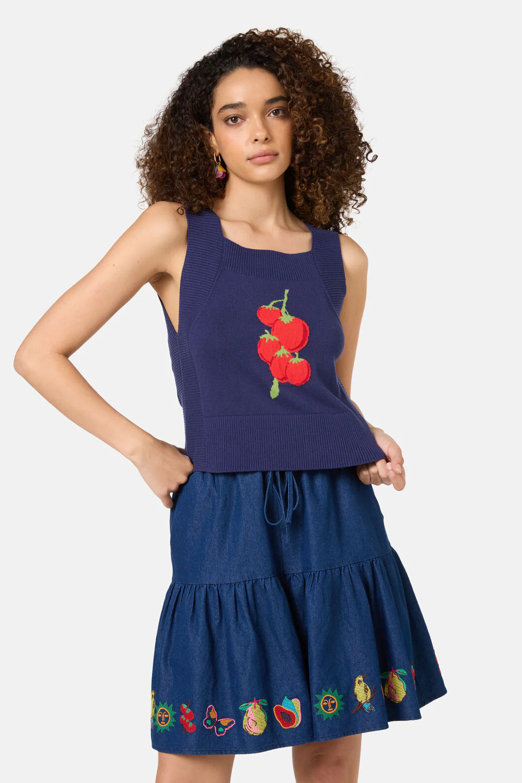 Postcards Organic Knit Tank