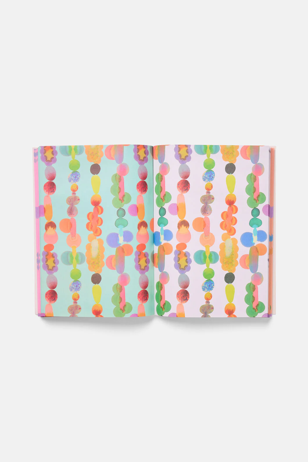 Rainbow Drops Wrapping Paper Pink - Image 2